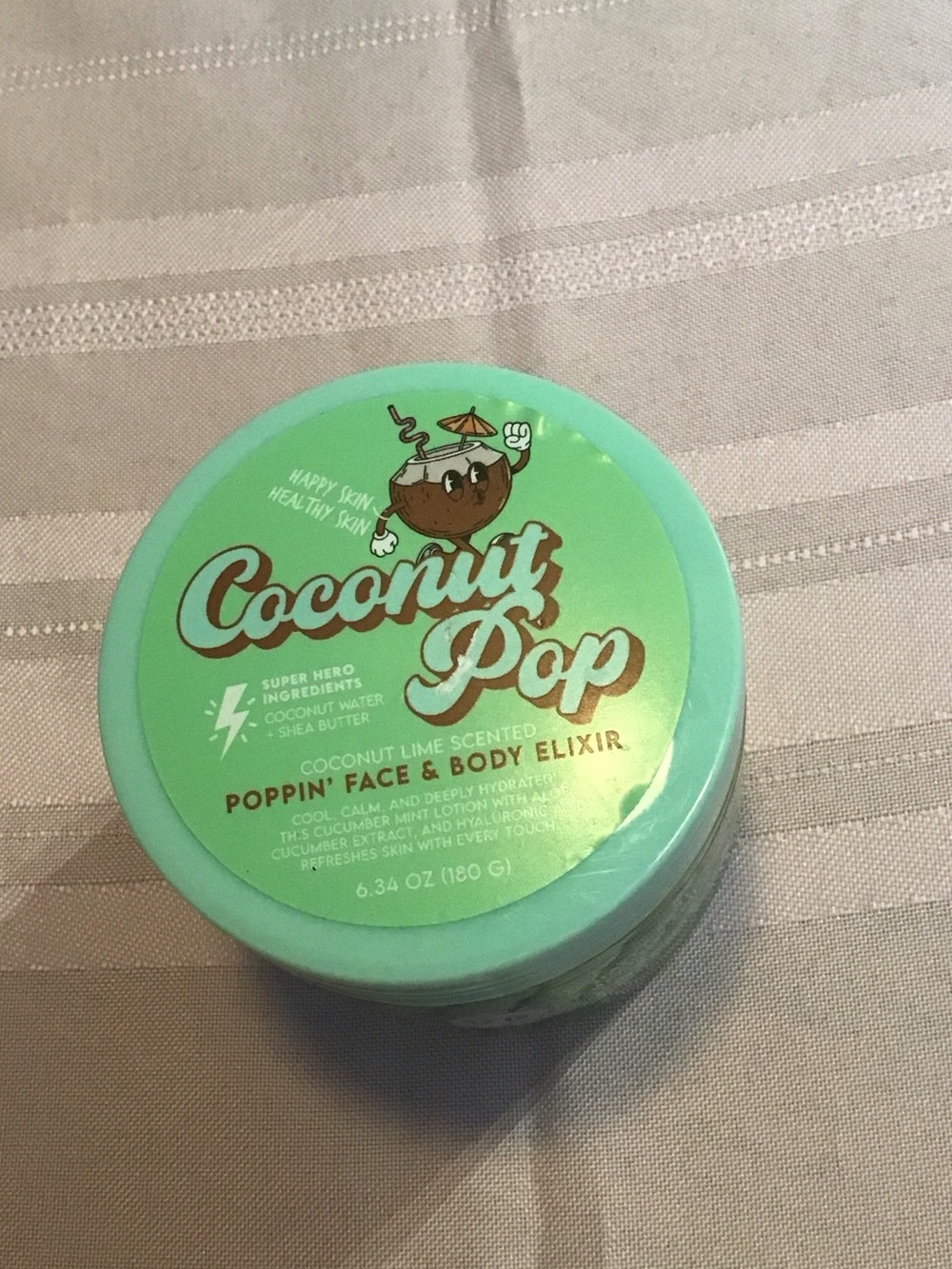 Coconut Lime Poppin' Face & Body Elixir